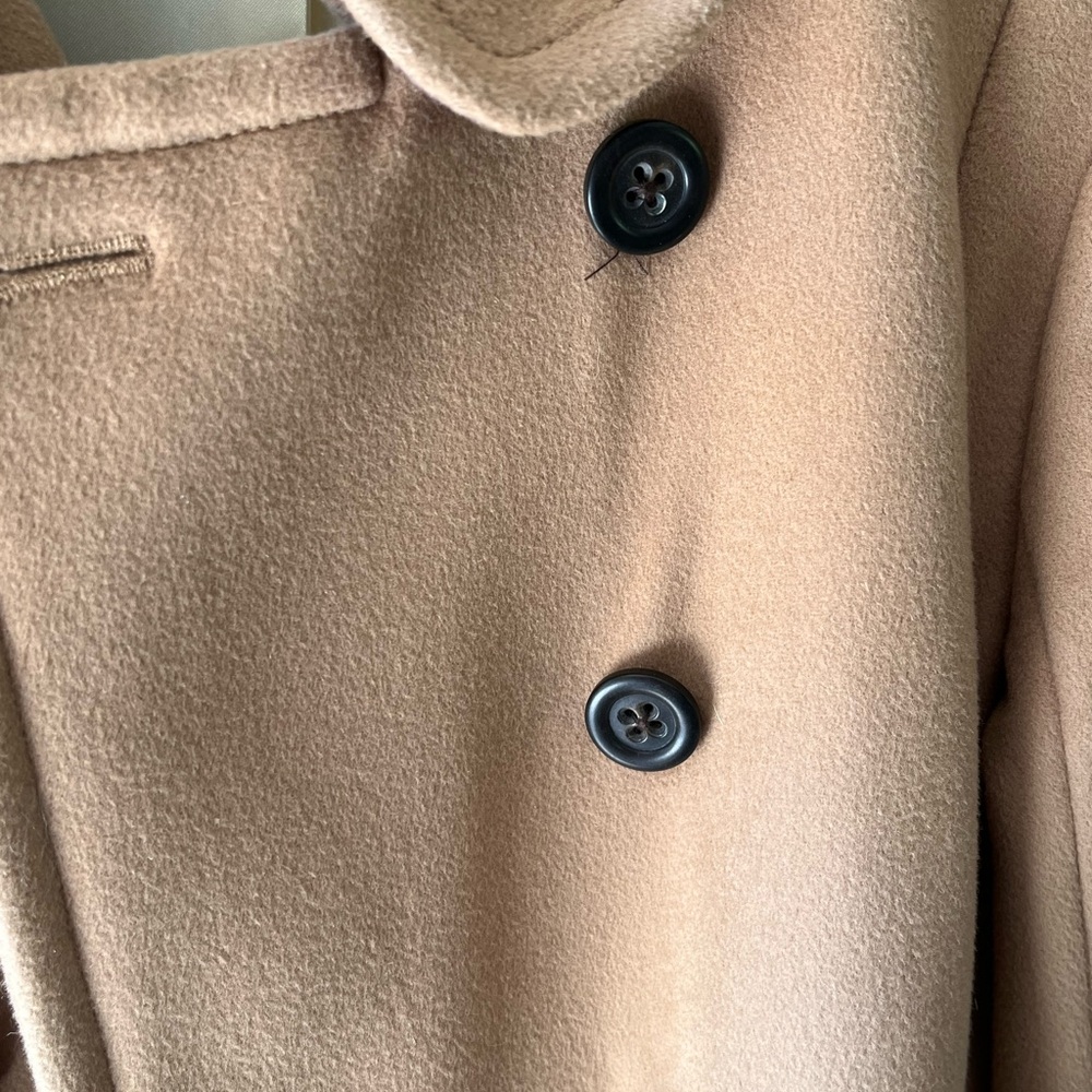 J. Crew Camel Wool Long Coat - Picture 6 of 7
